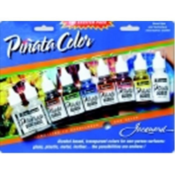 Jacquard Products Jacquard 0.5 Oz. Non-Toxic Acid-Free Alcohol-Based Pinata Color Exciter Pack; Pack - 9 407470